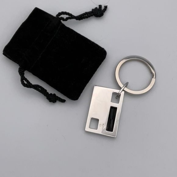 Swarovski Boutique Keychain New In Velvet Pouch UNISEX - Picture 4 of 5